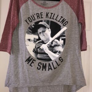 you’re killing me smalls baseball 3/4 sleeve t shirt